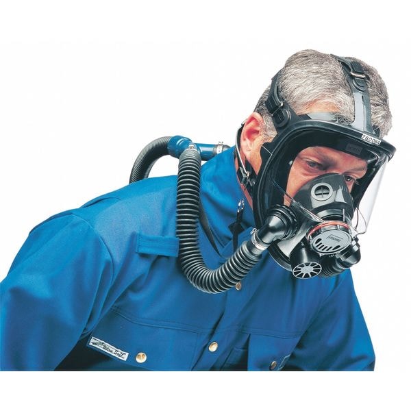Honeywell North Full Facepiece Respirator, 7600 Series, Silicone, Threaded, Includes Speaking Diaphragm, S - 760008AS