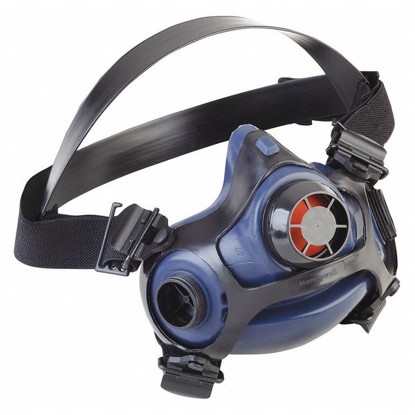 Honeywell North Half Mask Respirator, RU8800 Series, Not Rated, Threaded, Size M/L 0 Cartridges Included - RU88001ML