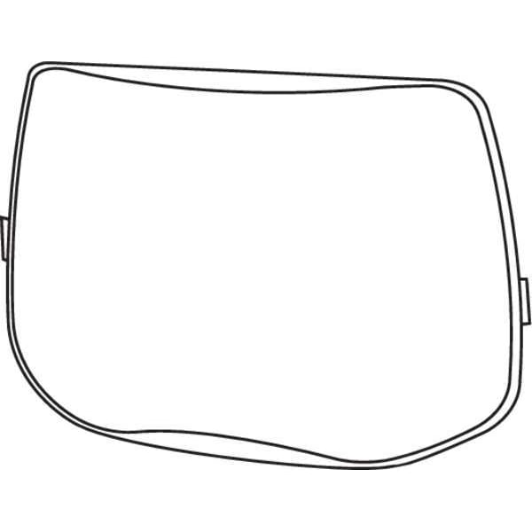 3M Speedglas Outside Protection Plate, Speedglas, For Use With, 9100 Series Welding Helmets , 4 x 6 in - 06-0200-52
