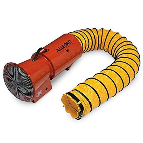 Allegro Industries 8In Axial Ac Metal Blower W Canister, 951425E - 9514-25E
