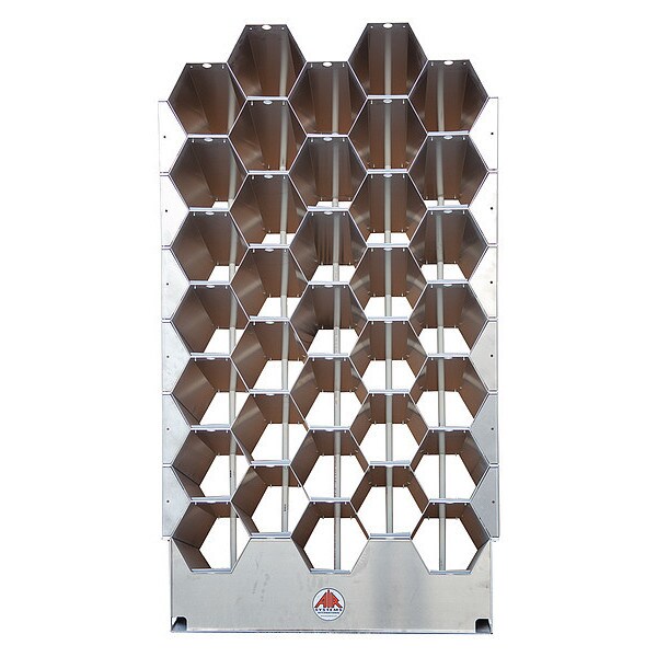 Air Systems Intl Air-Kaddy, 40 Cylinder Aluminum Storage - AK40-40