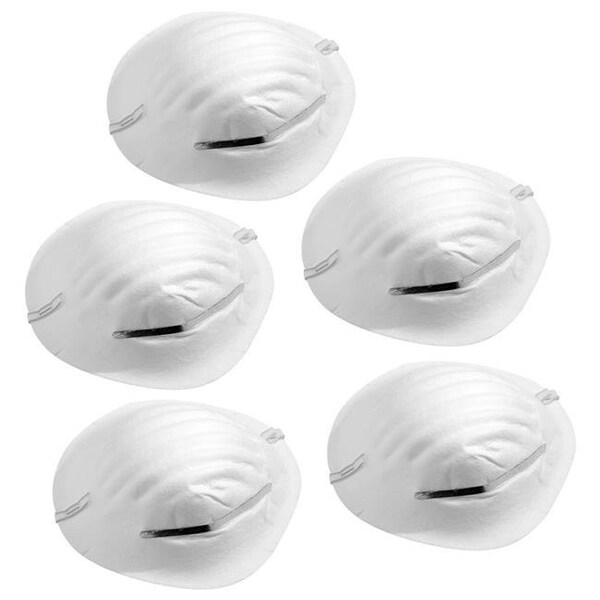 Alltrade Tools TradesPro 5 Pack Dust and Particle Masks - 837310 - 837310