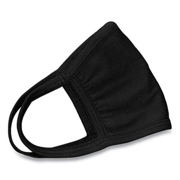 Precipitanceprecipitacion 24446905 Cotton Face Mask with Antimicrobial Finish, 10 EA, Black - PR2490123