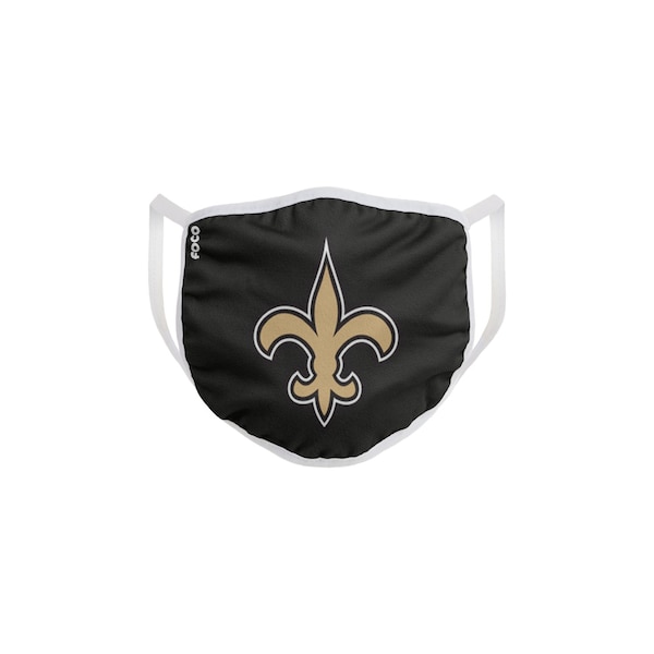 Foco FOCO Household Multi-Purpose New Orleans Saints Face Mask Multicolored 1 pk - 194751473951