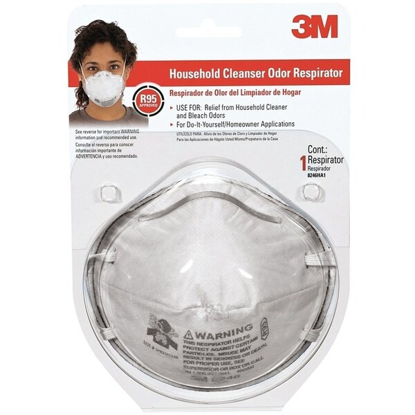 3M TEKK Protection Disposable Respirator, R95 Filter Class - 8246HA1-1/R8730B