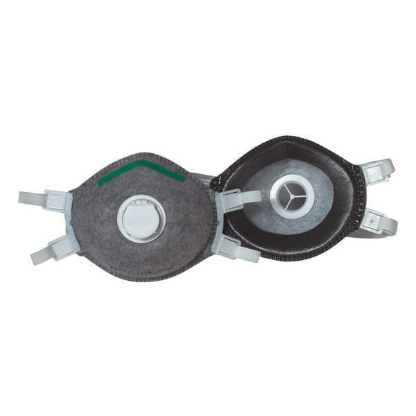 Honeywell North Disposable Respirator, Nuisance Organic Vapor, P95, Molded, Dual, Adjustable, Metal Nose Clip, XL - 14110431