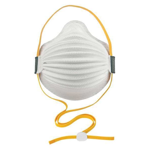 Moldex Disposable Respirator, P95, Molded, Dual, Adjustable, Molded Nose Bridge, M - 4300P95