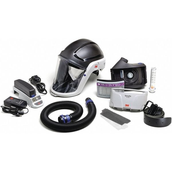 3M PAPR System Kit, Versaflo, Hood, Belt-Mount, Ratchet, Universal - TR-300N+HIK