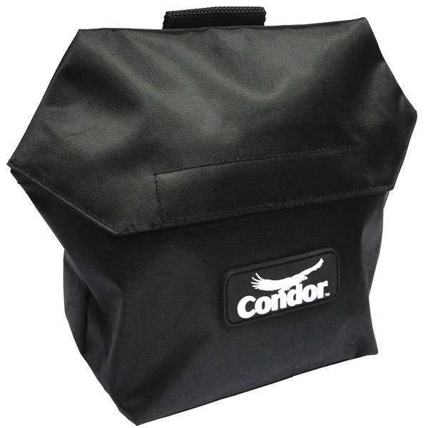 Condor Respirator Bag, Half Mask, 6-3/4x9x3-1/2In - 25F570