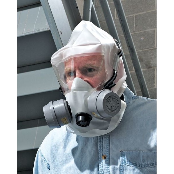 Honeywell North CBRN Disposable Emergency Escape Hood, PAPR System, Biological, Chemical, Nuclear, Radiological - ER2000CBRN