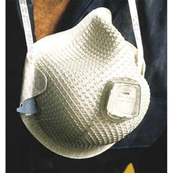 Moldex Disposable Respirator, N95, Nuisance Organic Vapor, Nuisance Ozone, Molded, Dual, Non-Adjustable, M - 2800N95