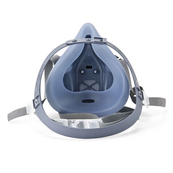 3M Half Mask Respirator Kit: 4 Cartridges Included, 7500 Series, P100 Filter, Bayonet, Size M - 3PB40-5WYZ4