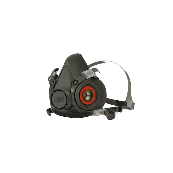 3M Half Mask Respirator Kit: Includes 4 Disc Filters, Nuisance Organic Vapor, P100, 6000 Series, Size L - 6AP71-4JG29
