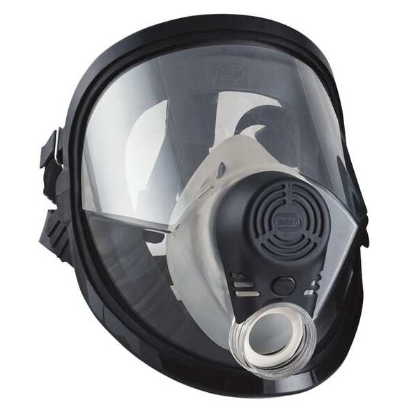 Bullard Full Face Respirator, Spectrum Series, Not Rated, Threaded, Size M 0 Cartridges Included - PASPECML