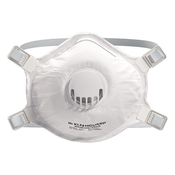 Kleenguard Particulate Respirator, R95, Molded, Adjustable, Metal Nose Clip, Universal - 55930