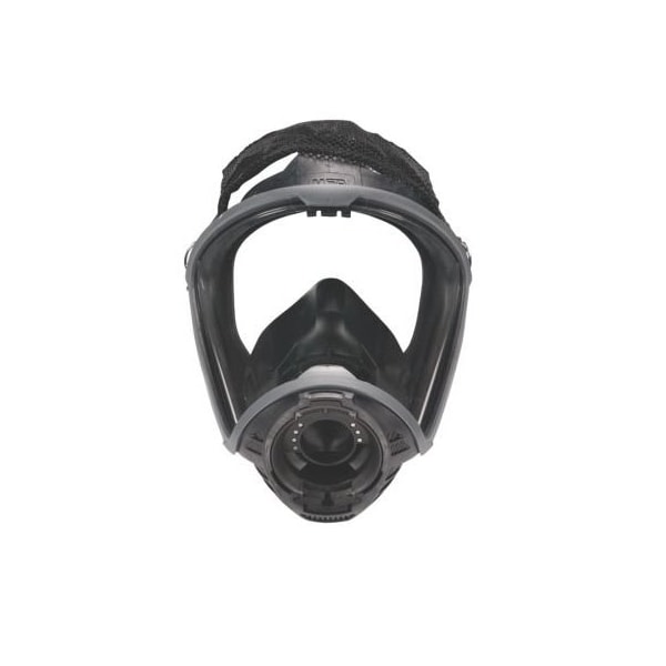 Msa Safety Full Face Respirator, G1 SCBA Series, Push to Connect, Size M 0 Cartridges Included - 10188955