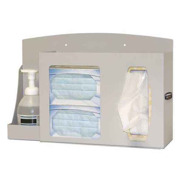 Bowman Dispensers Respiratory Hygiene Station, Aluminum - RS001-0412