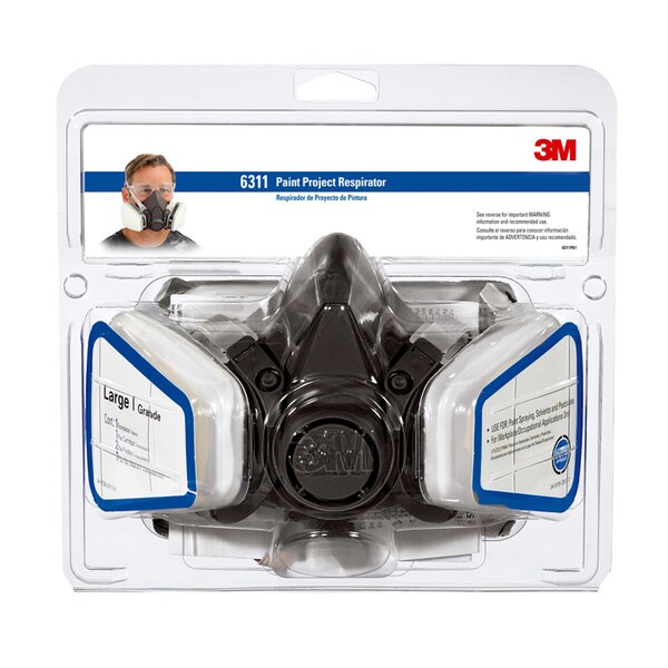 3M Large Tekk Protection Paint Project Respirator - 6311PA1-A