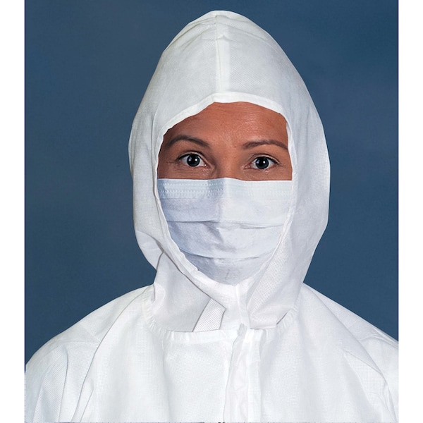 Kimtech Disposable Respirator, Flat-Fold, Dual, Non-Adjustable, Metal Nose Clip, Universal, 20 PK - 62470