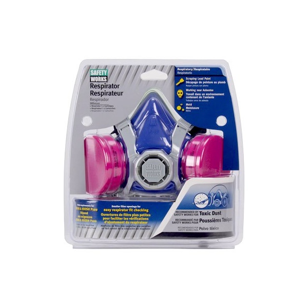 Safety Works Toxic Dust Respirator - SWX00319