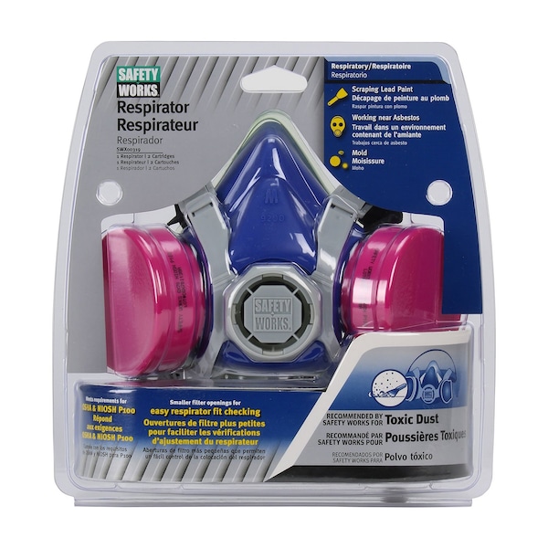 Safety Works Toxic Dust Respirator - SWX00319