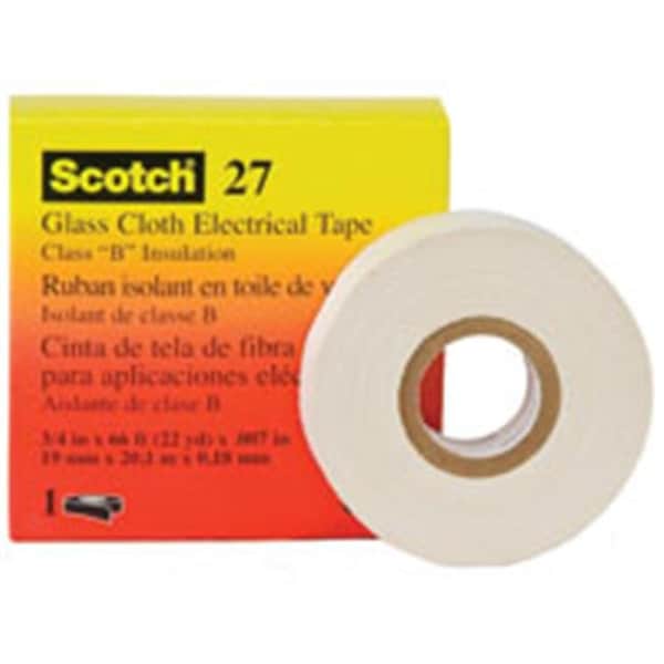 Cinta de tela de vidrio 3M 27 para electricidad - 4893806