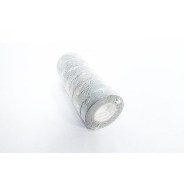 3M Temflex Paquete de 10 Rollos de Cinta Eléctrica de Vinilo Negro 3/4in x 60ft - Cinta Selladora 1700
