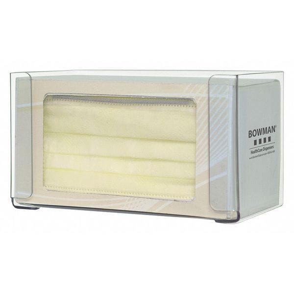Bowman Dispensers Face Mask Dispenser, 4-1/4inHx4-17/64inD - FP-038