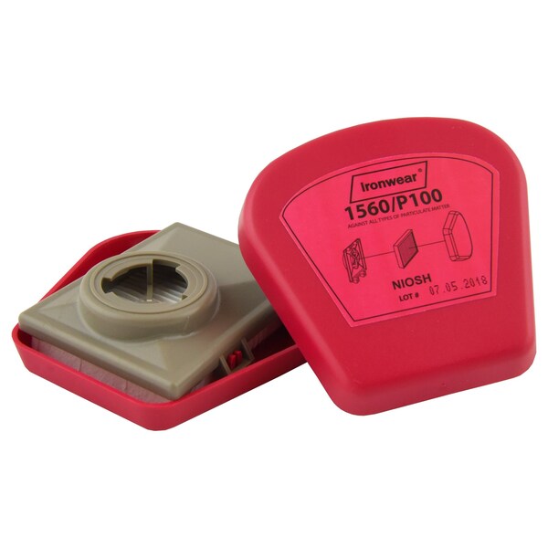Ironwear Particulate Cartridge P100 Filter Rating - 1560