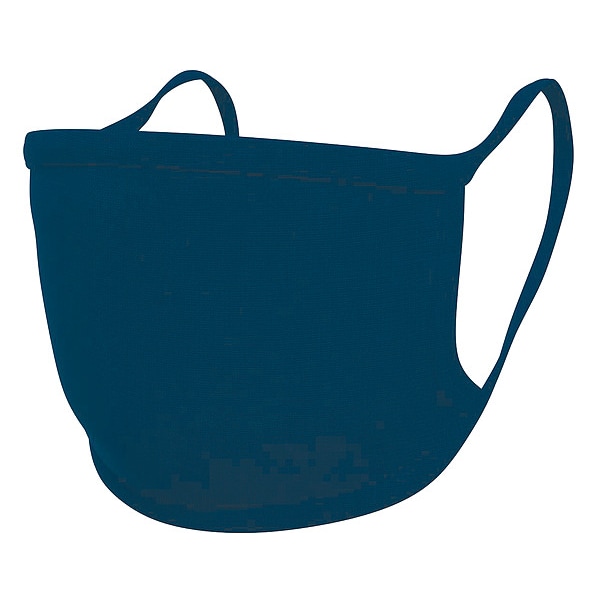 International Enviroguard Reusable Face Mask, 3-Ply, None, Navy, Universal, 10 PK - 2904N-PK