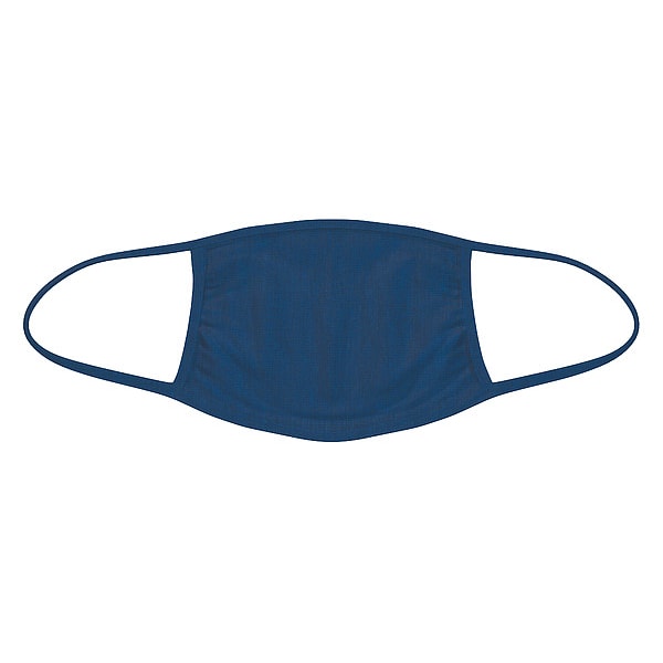 International Enviroguard Reusable Face Mask, 3-Ply, None, Navy, Universal, 10 PK - 2904N-PK