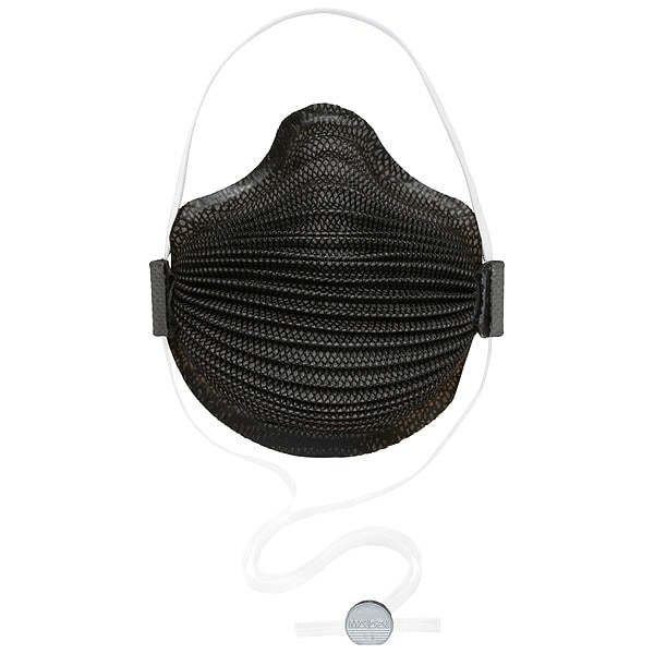 Moldex N95 Particulate Mask, N95, Molded, Adjustable, Molded Nose Bridge, M/L - M4600