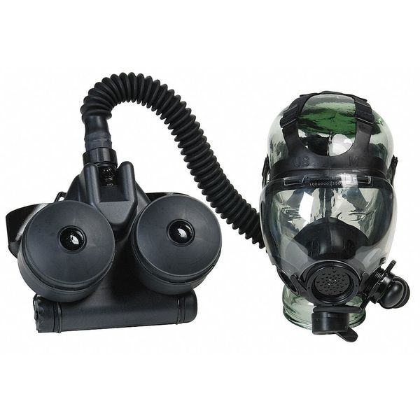 Msa Safety PAPR System, Full Facepiece, Belt-Mount, 6 Point - B-60141-036