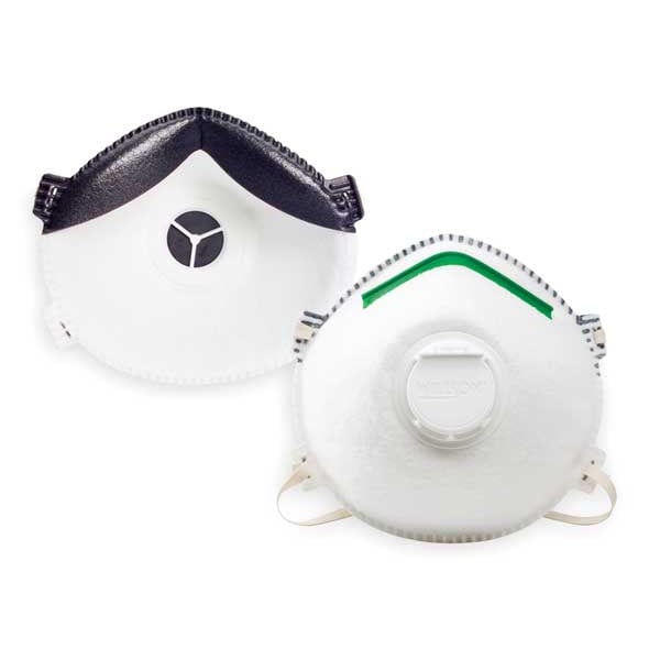 Honeywell North Disposable Respirator, N95, Molded, Dual, Adjustable, Metal Nose Clip, S - 14110393