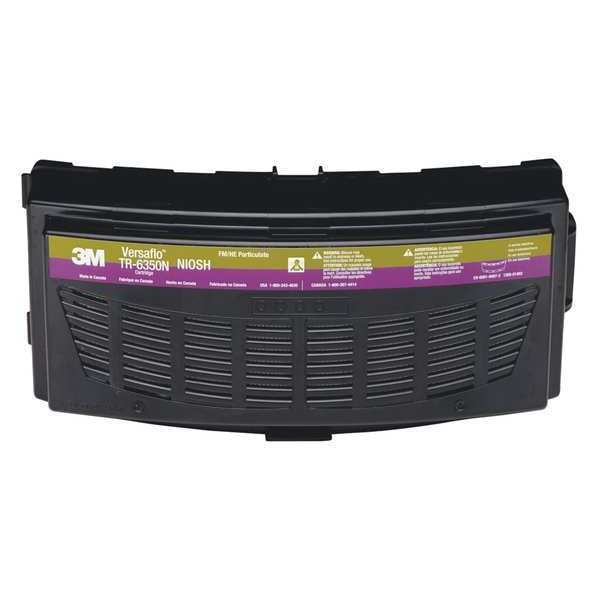 3M Combination Cartridge/Filter, TR-600, Magenta, Olive, Filter Retainer Cover, TR-600 Series PAPR - TR-6350N
