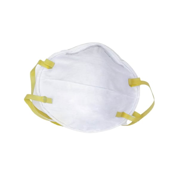 Altor Safety Cup Respirator, N95, Molded, Dual, Non-Adjustable, Molded Nose Clip, L - 62210