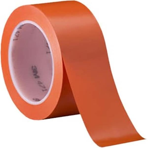Cinta de vinil 471 naranja de 0.5 pulgadas x 36 yardas 5.2 Mil - 405-021200-03996