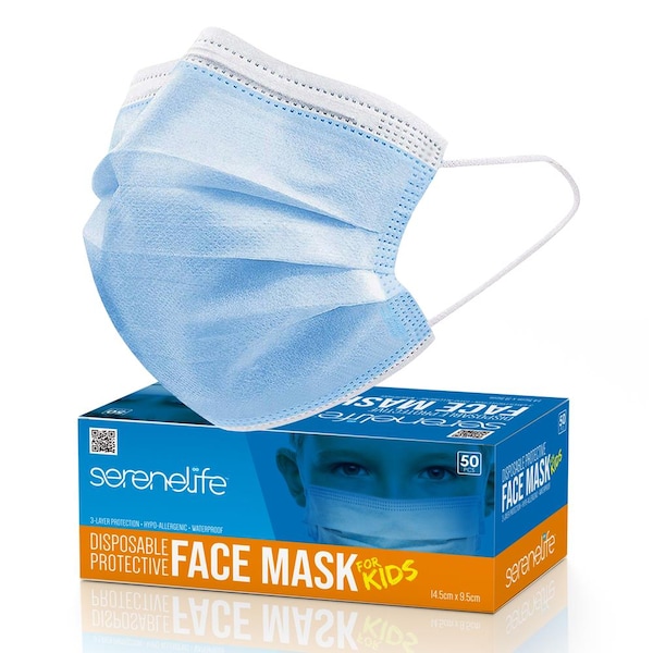 Serenelife Mask(Kids), SLKDPLY50 - SLKDPLY50