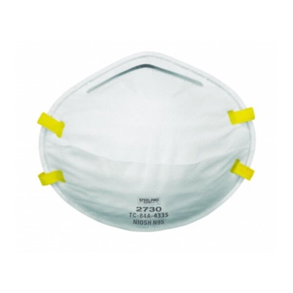 The Brush Man Particulate Dust Mask Wihtout Valve, 10PK - RESPIRATOR NV