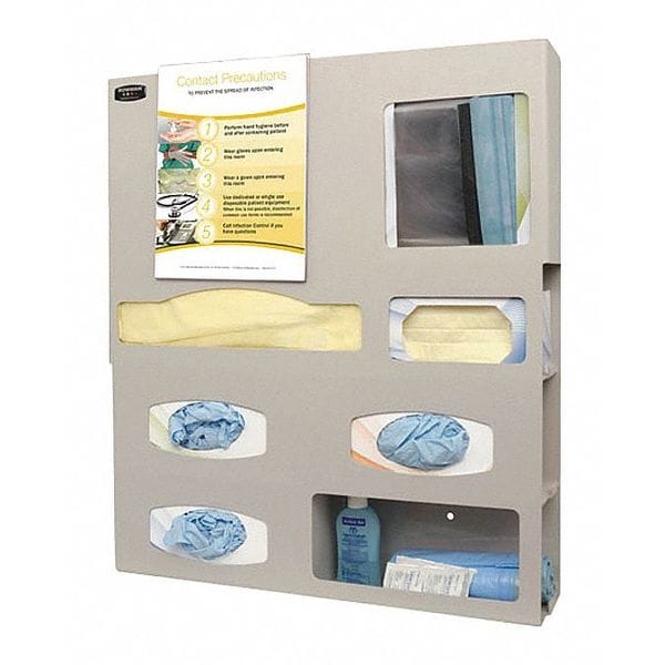 Bowman Dispensers Protection System, 7 Compartments, Beige - BD601-0012