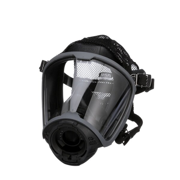 Msa Safety Full Face Respirator, G1 SCBA Series, Push to Connect, Size S 0 Cartridges Included - 10188954