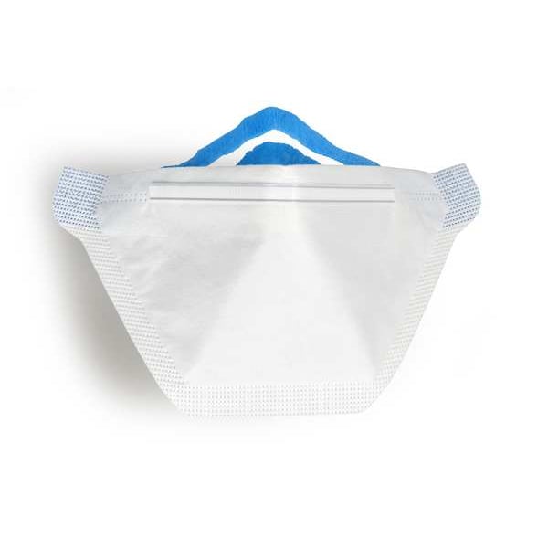 Kleenguard Recyclable via KCP RightCycle Program, N95, Flat-Fold, Dual, Adjustable, Molded Nose Bridge - 53899