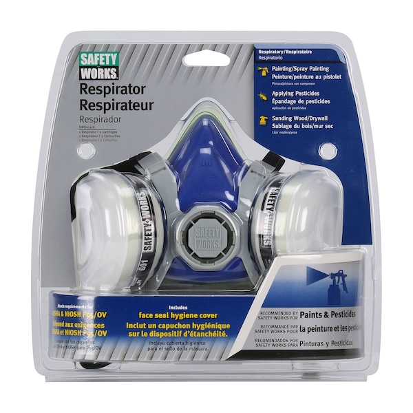 Safety Works Paint Pest Respirator - SWX00318