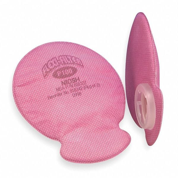 Msa Safety Filter, Flexi-Filters, Magenta, Bayonet, MSA Advantage(TM) - 818343