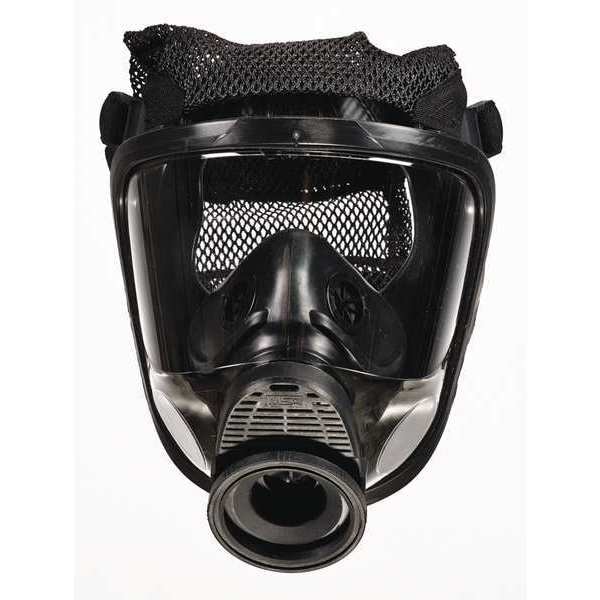 Msa Safety Advantage 4000 Series, Full Face Respirator, Hycar Rubber, 4 Suspension Points, L Mask Size - 10083801