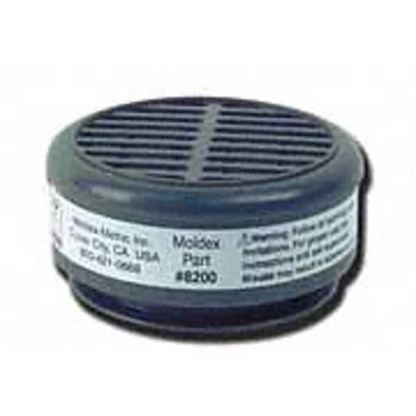 Moldex Cartridge, 8000, White, Snap-In Gasket, Moldex 8000 Series - 8200
