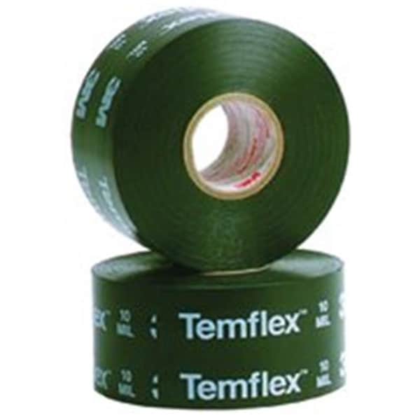 3M Cinta de envoltura de tubería sin impresión 2 x 100 Rollos 500-09061 1100Unpr2.