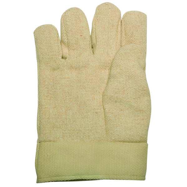 Condor Condor Heat Resistant Gloves, Kevlar(R)/Cotton, 660  Degrees F Max Temp., Gauntlet Cuff L ( 9 ) - 5T354