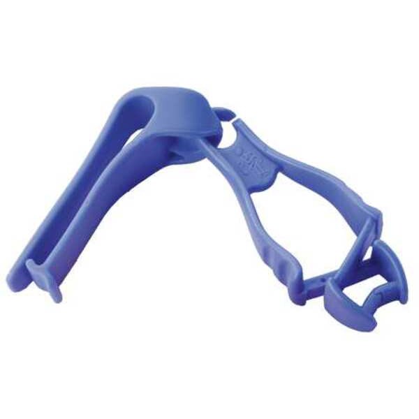 Ergodyne Glove Holder Clip, Non-Conductive Acetal Copolymer, Holds (1) Pair of Gloves , Blue - 3405
