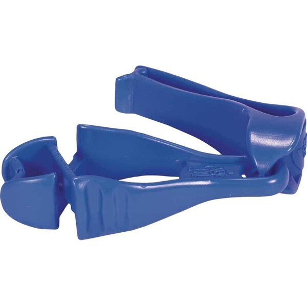 Ergodyne Glove Holder Clip, Non-Conductive Acetal Copolymer, Holds (1) Pair of Gloves , Blue - 3405